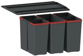 Franke Easysort 600-1-4 Εργονομικός Κάδος Απορριμάτων 42lt