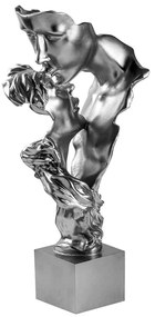 Διακοσμητικές Φιγούρες 565TNL1378 30x25x62cm Silver Aberto Design Πολυέστερ