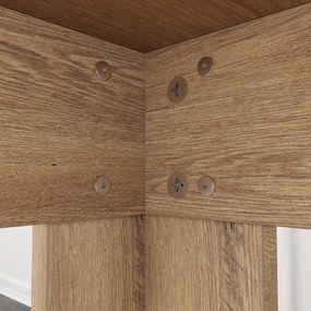 Dining Table Single 90 - Caucasian, Oak Oak