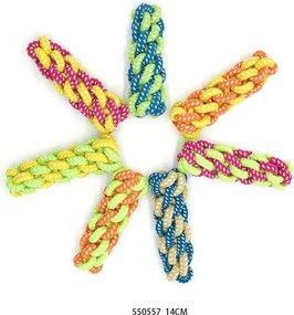 Παιχνίδι σκύλου από σχοινί - 14cm - 12pcs - 550557