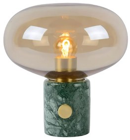 Φωτιστικό Επιτραπέζιο Lucide 03520-01-62 CHARLIZE Μελί (Amber)|Πράσινο (Green)