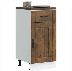 vidaXL ντουλάπι βάσης κουζίνας Lucca Καπνιστή βελανιδιά