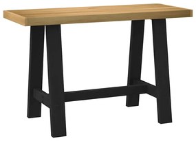 Γραφείο NOAIN με πόδια σχήματος Α 120x50x75 cm μασίφ ξύλο πεύκο