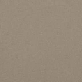 vidaXL Μαξιλάρι Πάγκου Κήπου Taupe 100x50x3 εκ. Ύφασμα Oxford