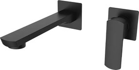 Orabella Ardesia 10346 Black Matt - Εντοιχιζόμενη μπαταρία νιπτήρα