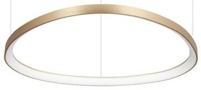 Κρεμαστό Φωτιστικό Οροφής LED 56W Ορείχαλκος 2700Κ Gemini 341606 Ideal Lux 341606