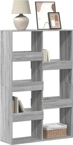 vidaXL Βιβλιοθήκη Γκρι Sonoma 100x33x155,5 εκ. από Επεξεργ. Ξύλο