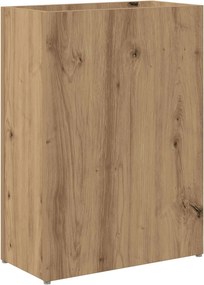 vidaXL Σχέδιο &amp; βάση αποθήκευσης Artisan Oak 40 x 20 x 55,5 εκ