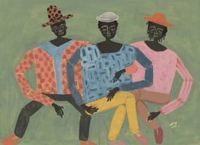 Πόστερ Hanging Out - Πολύχρωμο 50 x 70 cm THE POSTER CLUB