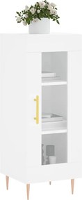 vidaXL Ντουλάπι Λευκό 34,5 x 34 x 90 εκ. από Επεξεργασμένο Ξύλο
