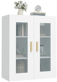 vidaXL Ντουλάπι Τοίχου Κρεμαστό Λευκό 69,5 x 34 x 90 εκ.