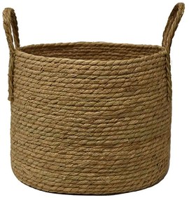 Καλάθι 00.06.67488 Φ33x28cm Ψάθινο Natural Mat