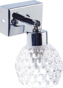 Σποτ Μονόφωτο Aca Ostrava AD757141 Chrome/Clear
