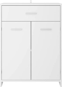 vidaXL Ντουλάπι Μπάνιου Λευκό 60 x 33 x 80 εκ. από Επεξ. Ξύλο