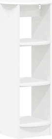 vidaXL Βοηθητικό ντουλάπι Λευκός 40 x 40 x 100 cm