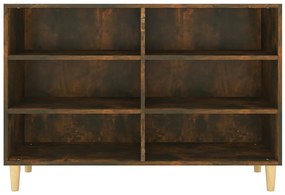 vidaXL Ραφιέρα Καπνιστή Δρυς 103,5 x 35 x 70 εκ. από Επεξεργ. Ξύλο