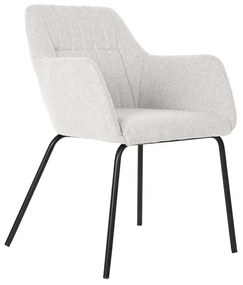 Καρέκλα DKD Home Decor Μπεζ πολυεστέρας Μέταλλο 59,5 x 60,5 x 78 cm