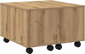 vidaXL Τραπεζάκι Σαλονιού Αρτισιανή Δρυς 60x60x38 εκ. Επεξ. Ξύλο