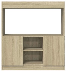 vidaXL Ντουλάπι Sonoma Δρυς 92x33x100 εκ. από Επεξεργασμένο Ξύλο