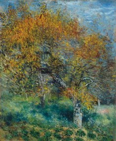 Αναπαραγωγή The Pear Tree; Le Poirier, c.1870, Renoir, Pierre Auguste