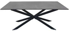 Τραπέζι Σαλονιού 606-124-108 120x70x45cm Grey-Black