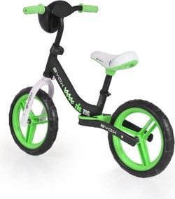 Balance bicycle Zig zag green