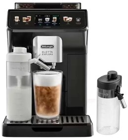 De'Longhi ELETTA EXPLORE ECAM450.65.G Αυτόματη Μηχανή Espresso Πίεσης 15bar με Μύλο Άλεσης 1450W, Μαύρη