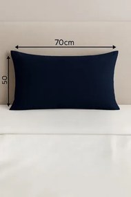 Stewehome Σετ 2 τεμαχίων μαξιλαροθήκες με φερμουάρ από βαμβάκι 50x70 cm