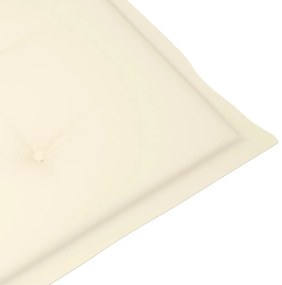 vidaXL Πολυθρόνα Kουνιστή από Μπαμπού με Μαξιλάρι