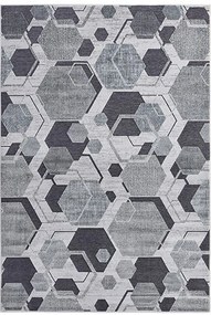 Χαλί Genova 38492/6999/50 Grey-Anthracite Carpet Couture 200X290cm