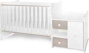 BED MINI MAX 190/72 COLOUR WHITE/STRING  NEW