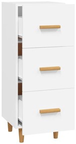 vidaXL Ντουλάπι Λευκό 34,5 x 34 x 90 εκ. από Επεξεργασμένο Ξύλο