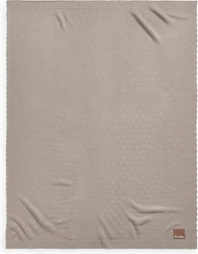 Κουβέρτα Πλεκτή Αγκαλιάς (75x100) Elodie Pointelle Ακρυλική Tender Taupe BR79330