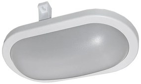 Adeleq Led Χελώνα Pc Οβάλ 170x116mm 10W 4000K Ip64 Λευκή 21-1701010