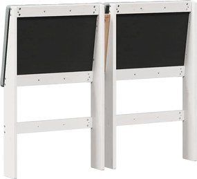 vidaXL Ταπετσαρισμένο κεφαλάρι Ανοιχτό γκρι 120 cm