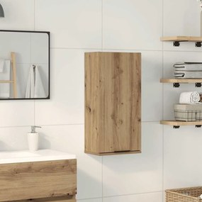 vidaXL Ντουλάπι Μπάνιου Επιτοίχιο Artisan Δρυς 32 x 20 x 67 εκ.
