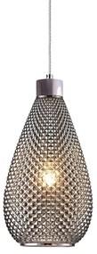 Φωτιστικό Οροφής 77-3735 SE4285-01 SM Dario Smoke Glass Homelighting Γυαλί