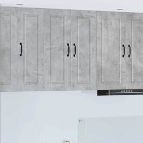 vidaXL Ντουλάπα Κουζίνας με ράφι Σκυρόδεμα Γκρι 60 x 31 x 80 εκ.