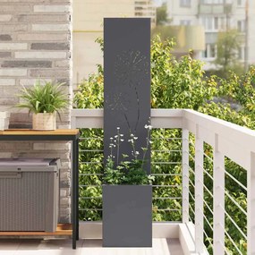 vidaXL Οθόνη Ιδιωτικότητας Κήπου Ανθρακί 32 x 32 x 150 εκ