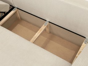 Γωνιακός καναπές Kris U-Prasino