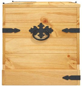 vidaXL Μπαούλο Μεξικάνικο Στιλ Corona 91 x 49,5 x 47 εκ. Ξύλο Πεύκου