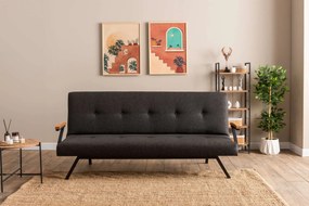 3-Seat Sofa-Bed Zven - Dark Grey Dark Grey