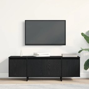 vidaXL Ντουλάπα τηλεόρασης Μαύρο Δρυς 120x30x40,5 εκ. Ξύλο επεξεργασμένο