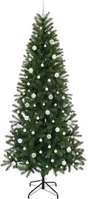 vidaXL Τεχνητό Χριστουγεννιάτικο Δέντρο Πράσινο 240 cm ΠΕ και PVC