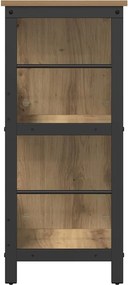 vidaXL Ράφι Βιβλίων 6 επιπέδων 102 x 32 x 72,5 εκ. Επεξεργασμένο ξύλο