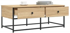 vidaXL Τραπεζάκι Σαλονιού Sonoma Δρυς 100x51x40 εκ. Επεξεργασμένο Ξύλο
