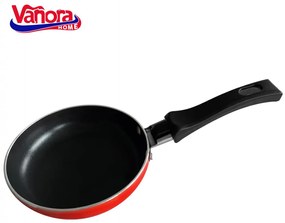Vanora VN-SYN-12R Τηγάνι από Αλουμίνιο 12x3εκ. Κόκκινο