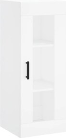 vidaXL Ντουλάπι Λευκό 34,5 x 34 x 180 εκ. από Επεξεργασμένο Ξύλο