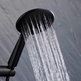 Τηλέφωνο Μπάνιου Με 3 Ροές L-C Hydro Black 1802056