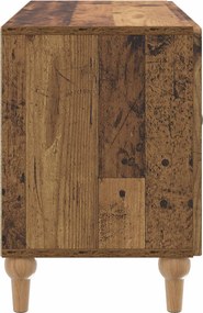 vidaXL Ντουλάπι TV 99 x 34,5 x 50 cm Παλαιωμένο ξύλο